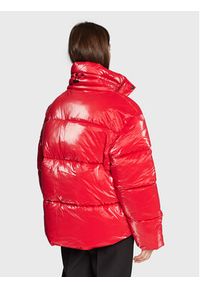 Calvin Klein Jeans Kurtka puchowa J20J219838 Czerwony Oversize. Kolor: czerwony. Materiał: puch, syntetyk #7