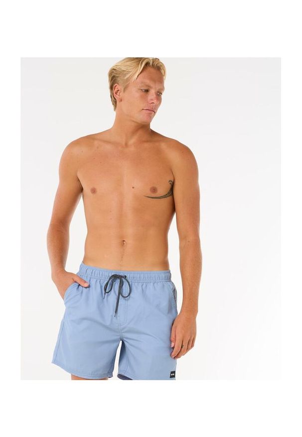 Spodenki surfingowe męskie Rip Curl Easy Living Volley Błękitny. Kolor: niebieski