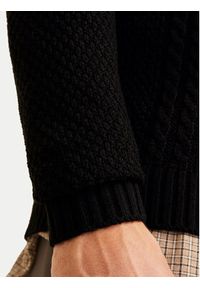 Jack & Jones - Jack&Jones Sweter Craig 12260826 Czarny Regular Fit. Kolor: czarny. Materiał: syntetyk #4