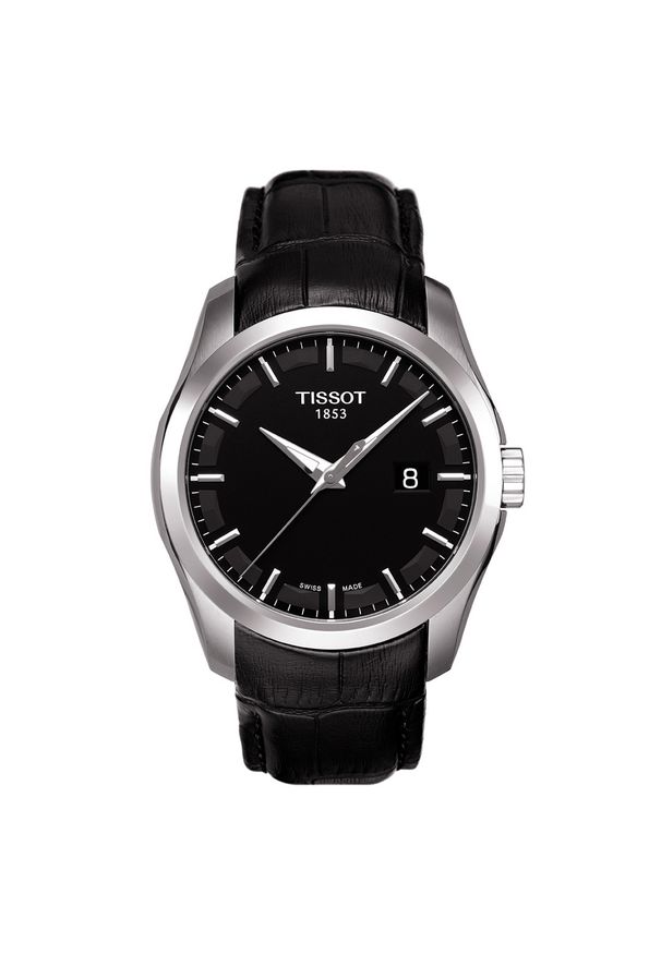 Zegarek Męski TISSOT Couturier T-CLASSIC T035.410.16.051.00. Materiał: materiał. Styl: elegancki