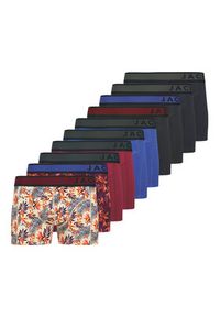 Jack & Jones - Jack&Jones Komplet 10 par bokserek Landon 12283396 Kolorowy. Materiał: bawełna. Wzór: kolorowy #9
