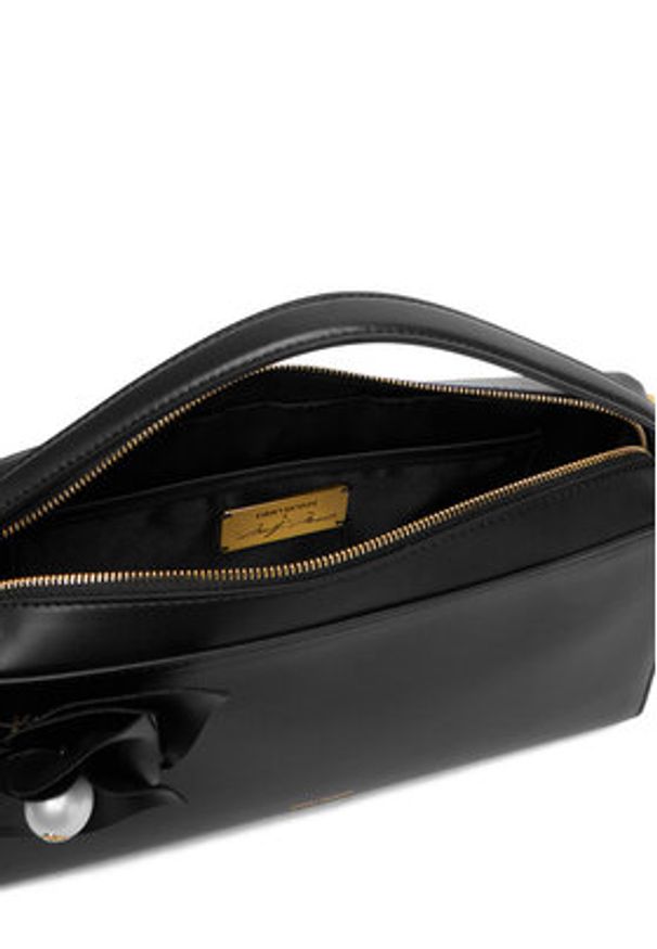 Gino Rossi - GINO ROSSI Torebka EO-ROSE-LA224-19650 Czarny. Kolor: czarny. Materiał: skórzane