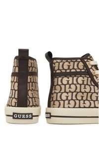 Guess Trampki FLPCOL FAL12 Brązowy. Kolor: brązowy. Materiał: materiał #5