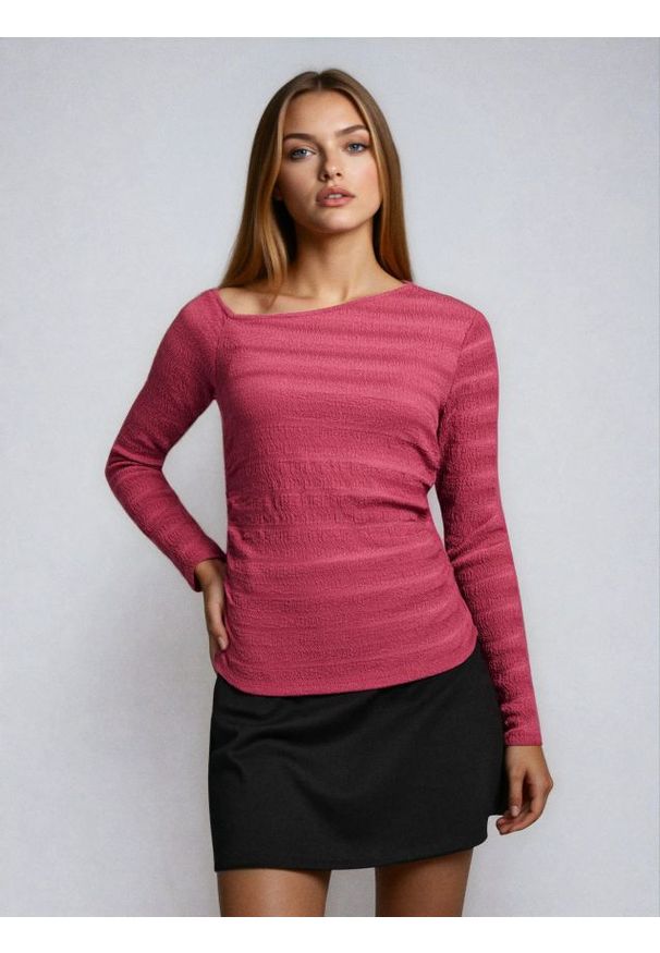 Sinsay - Bluzka z asymetrycznym dekoltem - Inny