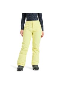 Roxy - Spodnie do sportów zimowych techniczne damskie BACKYARD 10K. Kolor: żółty. Materiał: poliester, materiał. Sezon: zima. Sport: narciarstwo #1