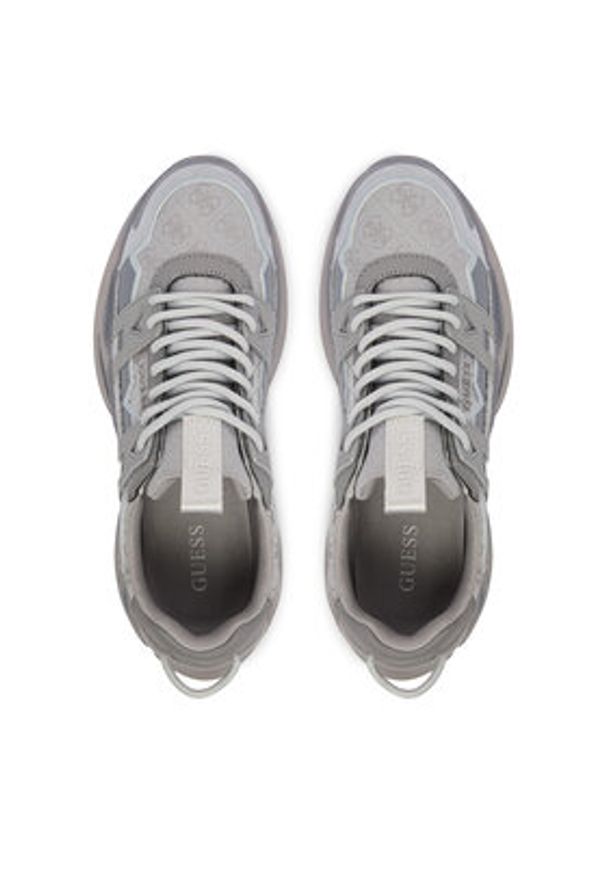 Guess Sneakersy FMJELU FAL12 Szary. Kolor: szary. Materiał: materiał