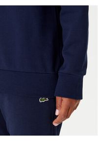 Lacoste Bluza SF7612 Granatowy Oversize. Kolor: niebieski. Materiał: bawełna #3