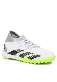 Adidas - Buty adidas Predator Accuracy.3 Turf Boots GZ0004 Ftwwht/Cblack/Luclem. Kolor: biały