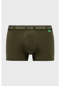 Calvin Klein Underwear - Bokserki CK One. Kolor: zielony. Materiał: poliester #1