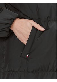 TOMMY HILFIGER - Tommy Hilfiger Płaszcz zimowy New York WW0WW39749 Czarny Relaxed Fit. Kolor: czarny. Materiał: syntetyk. Sezon: zima #5