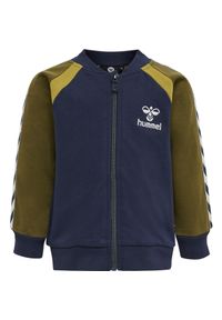 Dziecięca bluza rozpinana Hummel League. Kolor: niebieski. Materiał: dresówka #1
