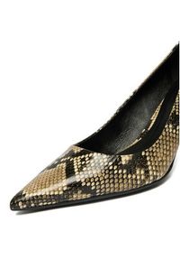 Gino Rossi - GINO ROSSI Szpilki EO-V2525-893-S Beżowy. Kolor: beżowy. Materiał: skóra. Obcas: na szpilce #9