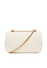 Tory Burch Torebka Mini Kira Diamond 154710 Écru. Materiał: skórzane