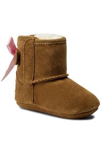 Ugg Śniegowce I Jesse Bow II 1018452I Brązowy. Kolor: brązowy. Materiał: skóra