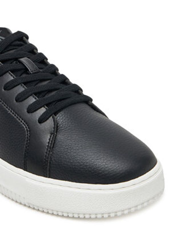 Calvin Klein Jeans Sneakersy Chunky Cupsole Lth Mg Tc YM0YM01198 Czarny. Kolor: czarny. Materiał: skóra