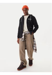 DC Shoes Bluza Baseline ADYFT03389 Czarny Regular Fit. Kolor: czarny. Materiał: bawełna #4