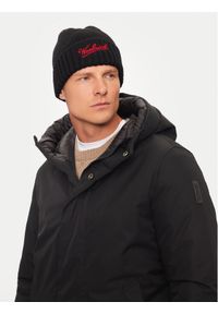 Woolrich Czapka CFWOAC0288MRUF0428 Czarny. Kolor: czarny. Materiał: wełna, materiał