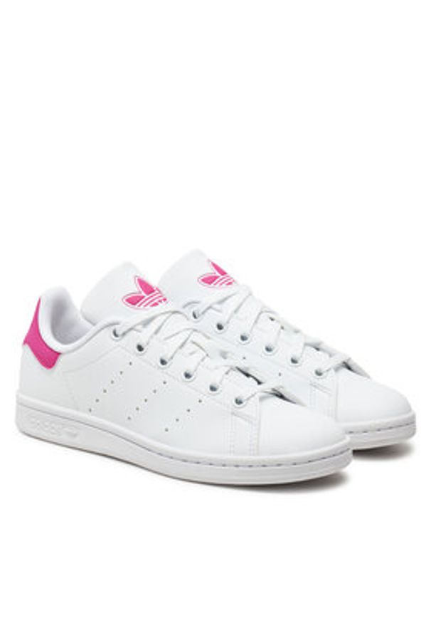 Adidas - adidas Sneakersy Stan Smith Shoes Kids IE9141 Biały. Kolor: biały. Materiał: skóra. Model: Adidas Stan Smith
