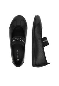 Beverly Hills Polo Club Baleriny EO-WI16-ELENA-01 Czarny. Kolor: czarny. Materiał: skóra #8