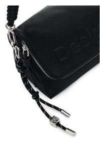 Desigual Torebka 25SAXPBK Czarny. Kolor: czarny. Materiał: skórzane #5