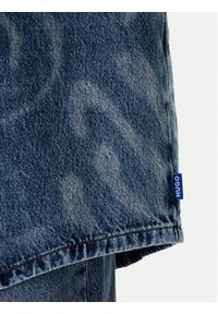 Hugo - HUGO Koszula jeansowa Garesa_4_B 50553558 Niebieski Oversize. Kolor: niebieski. Materiał: bawełna #2