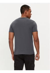 Alpha Industries T-Shirt Basic 100501 Szary Regular Fit. Kolor: czarny. Materiał: bawełna #3
