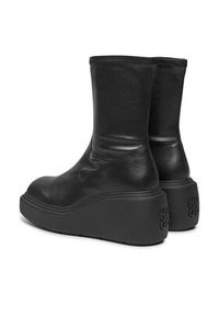 Hugo Botki Meghan 50529880 Czarny. Kolor: czarny. Materiał: skóra #4