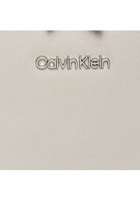 Calvin Klein Plecak Ck Must Dome Backpack K60K611363 Szary. Kolor: szary. Materiał: skóra