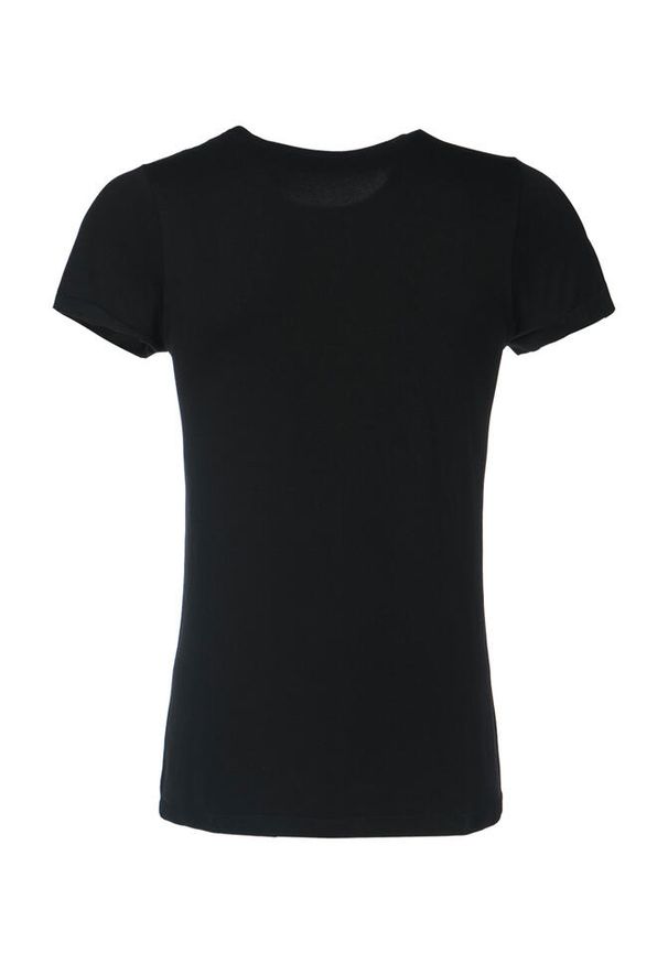 ENDURANCE - Koszulka do jogi Athlecia Julee Loose Fit. Kolor: czarny. Materiał: poliamid. Sport: joga i pilates