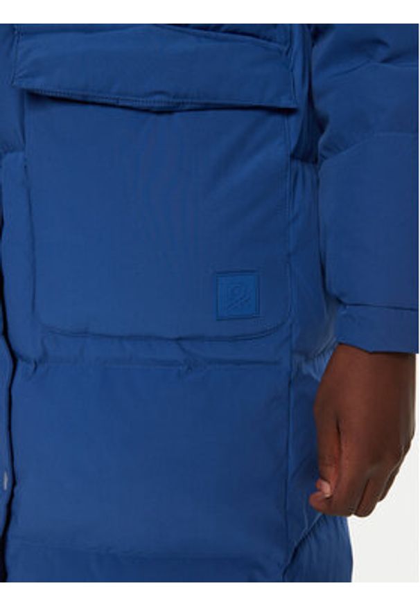 United Colors of Benetton - United Colors Of Benetton Kurtka puchowa 2JF8DN060 Niebieski Regular Fit. Kolor: niebieski. Materiał: syntetyk