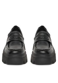 DeeZee Loafersy KX2212004 Czarny. Kolor: czarny. Materiał: skóra #7