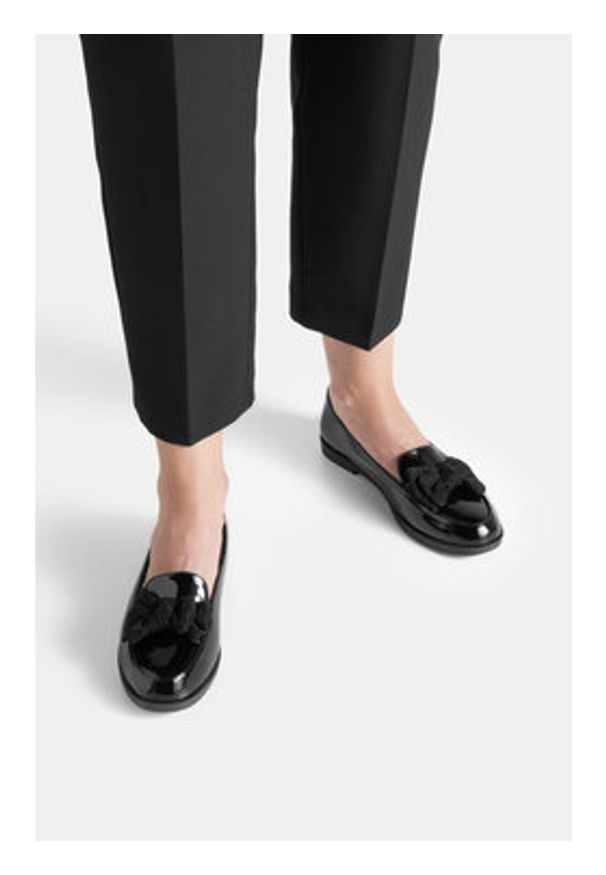 Jenny Fairy Loafersy EVEY WYL1520-6 Czarny. Kolor: czarny. Materiał: materiał