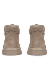 Badura Śniegowce WFA3080-4 Szary. Kolor: szary. Materiał: skóra, zamsz #3
