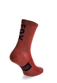 FOX - Skarpety rowerowe Fox 6 Flexair Merino Sock. Kolor: czerwony