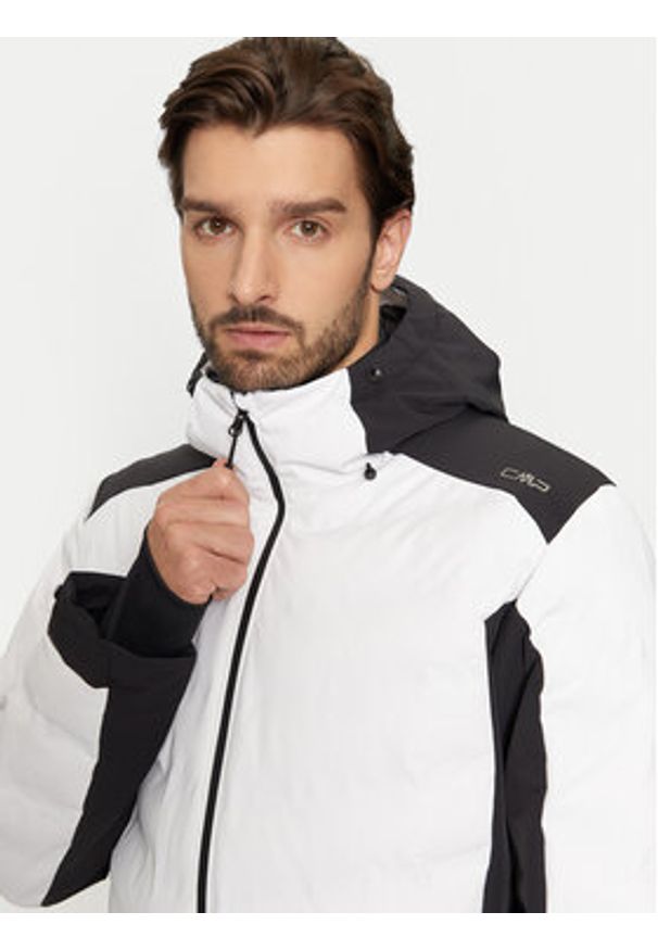 CMP Kurtka narciarska 34W4727 Biały Regular Fit. Kolor: biały. Materiał: włókno. Sport: narciarstwo