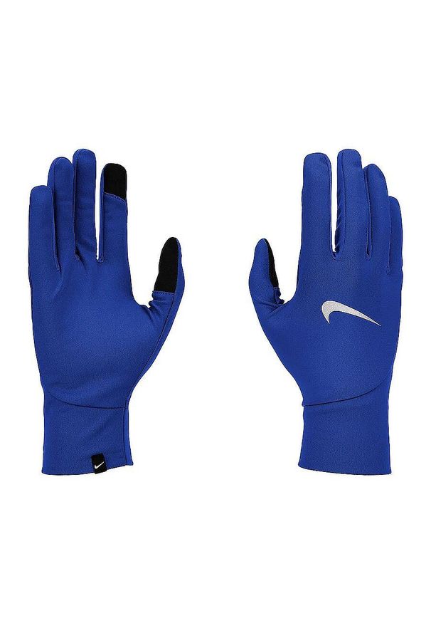 Rękawiczki do biegania męskie Nike Pacer Lightweig Running Gloves. Kolor: niebieski. Sport: bieganie