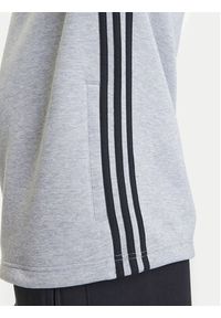 Adidas - adidas Bluza adicolor Spacer Drill JX1508 Szary Loose Fit. Okazja: na spacer. Kolor: szary. Materiał: bawełna #3