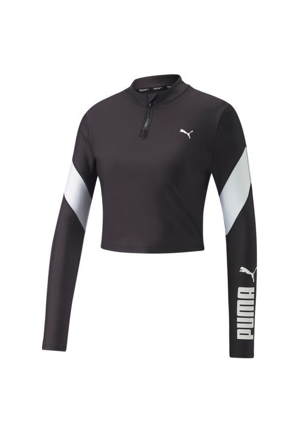 Bluza damska Puma Fit Ever Scultp. Kolor: czarny. Sport: bieganie