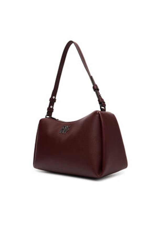 DKNY Torebka R423AE54 Bordowy. Kolor: czerwony. Materiał: skórzane