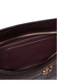 Calvin Klein Torebka Ck Croc Small LV04F3283G Bordowy. Kolor: czerwony. Materiał: skórzane #5