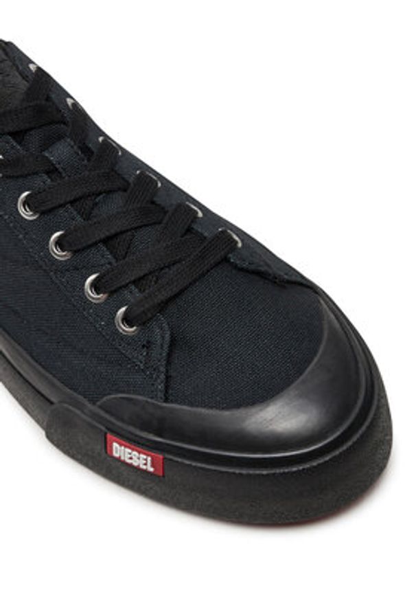 Diesel Trampki Y03332 P2994 T8013 Czarny. Kolor: czarny. Materiał: materiał, bawełna