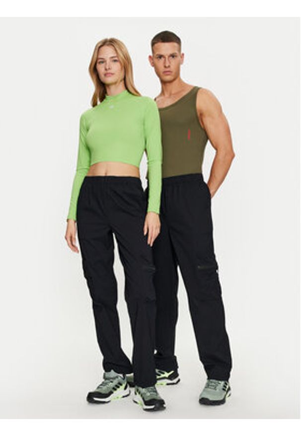 Rains Spodnie materiałowe Tomar Pants Regular 19300 Czarny Regular Fit. Kolor: czarny. Materiał: syntetyk