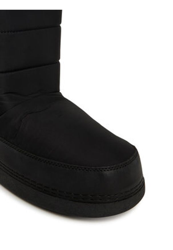 Love Moschino - LOVE MOSCHINO Śniegowce JA24452G0NISL000 Czarny. Kolor: czarny. Materiał: materiał