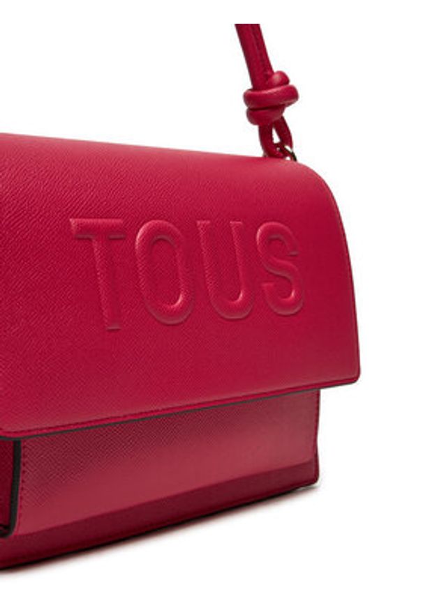 Tous - TOUS Torebka La Rue New Audree 2001935025 Różowy. Kolor: różowy. Materiał: skórzane