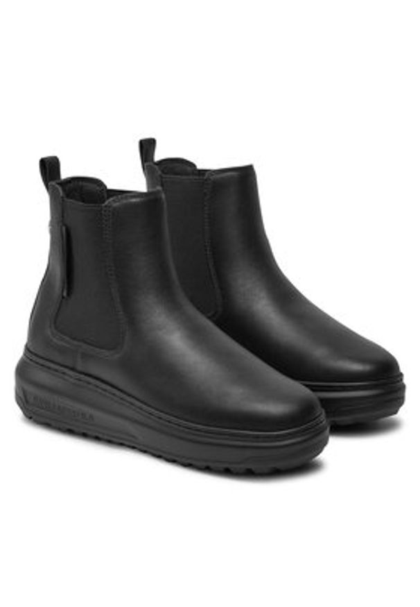 Karl Lagerfeld - KARL LAGERFELD Sztyblety KL67564 Czarny. Kolor: czarny. Materiał: skóra
