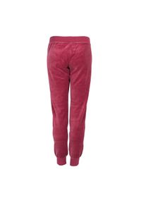 Juicy Couture Spodnie "Knit" | WTKB79609 | Kobieta | Bordowy. Kolor: czerwony. Materiał: poliester, bawełna