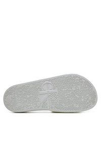 Calvin Klein Jeans Klapki Slide Monogram Co YW0YW00103 Écru. Materiał: materiał