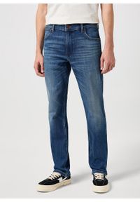 Wrangler - WRANGLER GREENSBORO MĘSKIE SPODNIE JEANSOWE JEANSY DŻINSY HARE BLUE 112350838