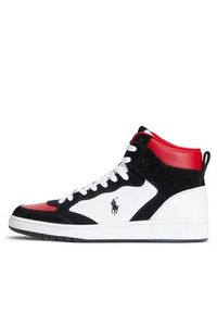 Polo Ralph Lauren Sneakersy 809913454003 Czarny. Kolor: czarny. Materiał: materiał