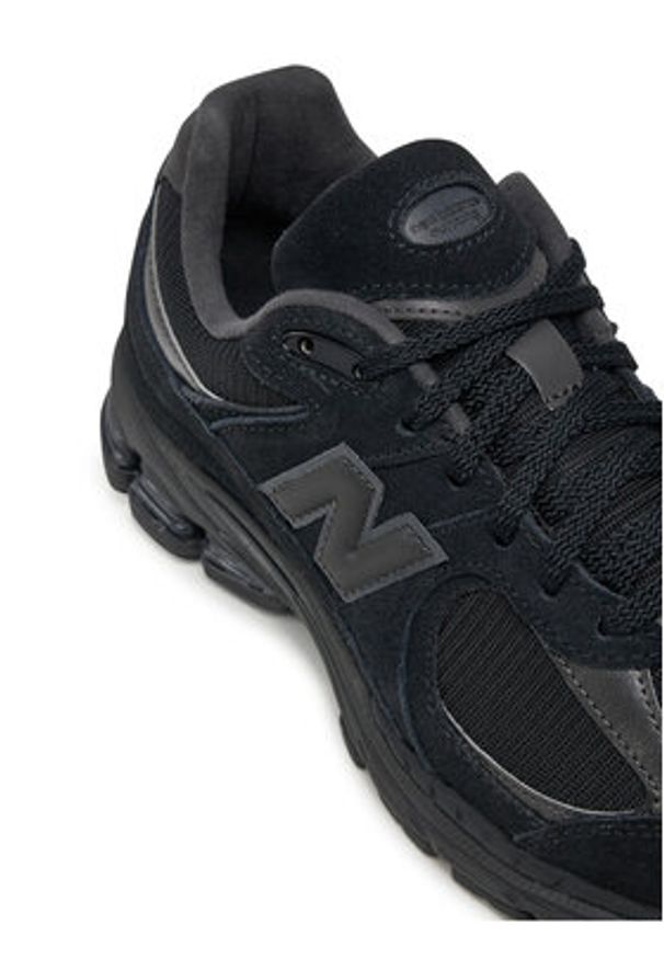 New Balance Sneakersy U2002RBL Czarny. Kolor: czarny. Materiał: skóra, zamsz